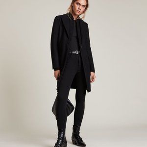 AllSaints NWT Lyris Wool + Cashmere Blend Coat - M